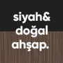 Siyah & Doğal Ahşap image